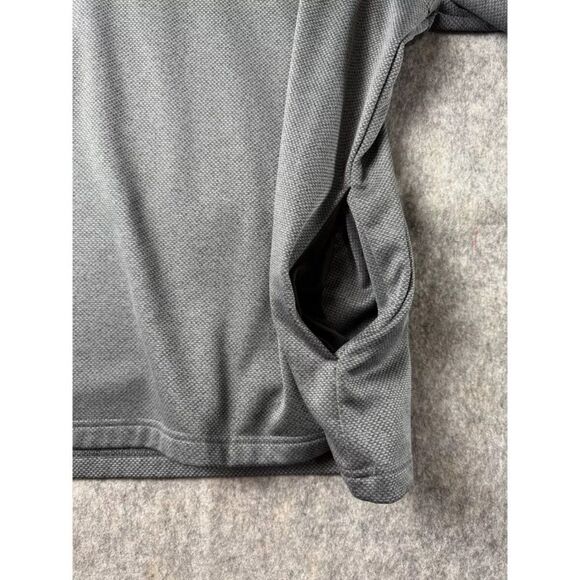 Callaway Golf Sweater Mens 2XL Gray 100% Polyester Long Sleeve 1/4 Zip Pullover - Picture 3 of 8